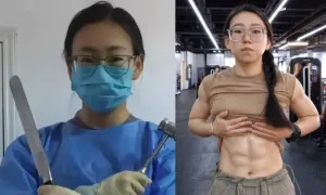 Nữ bác sĩ pháp y gây sốt vì thân hình cơ bắp Nữ bác sĩ pháp y gây sốt vì thân hình cơ bắp