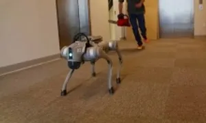 Robot AI vẫn chạy dù bị cưa chân