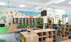 Thư viện 1,7 tỷ đồng phục vụ học sinh Tân Trào